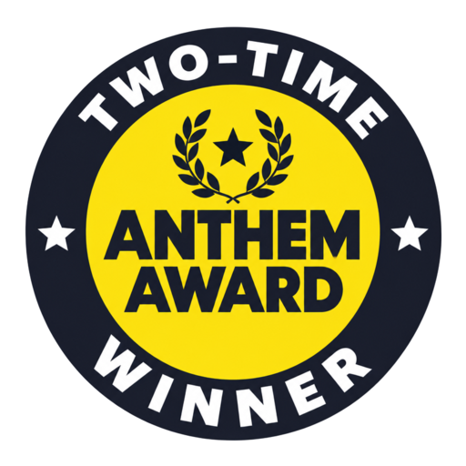 Two-time Anthem Award winner